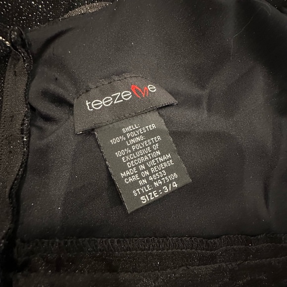 NWOT two piece cocktail, prom, winter formal dress. - Picture 5 of 14